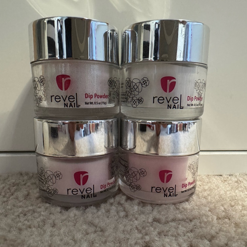 Dip Powder Set - Pink and White Shades